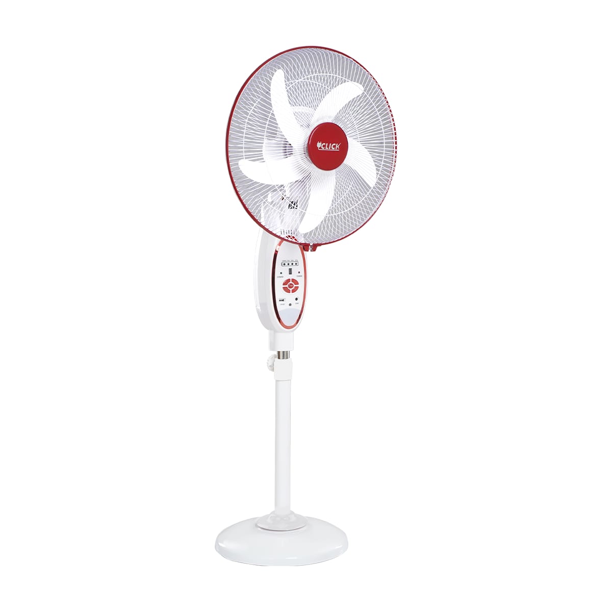 Click Rechargable Stand Fan 16"