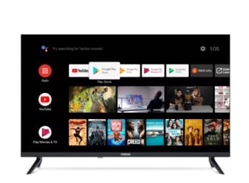 Vision 55" LED TV Google Android 4K G3S Galaxy Pro